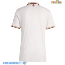 Camisa de time de futebol Arsenal Replicas 3º Equipamento Feminina 2025-26 Manga Curta
